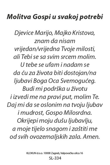 Djevica Marija, Majka Kristova